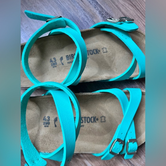 Birkenstock NEW Blanca Graceful Emerald US 12-12.5 - Picture 3 of 9